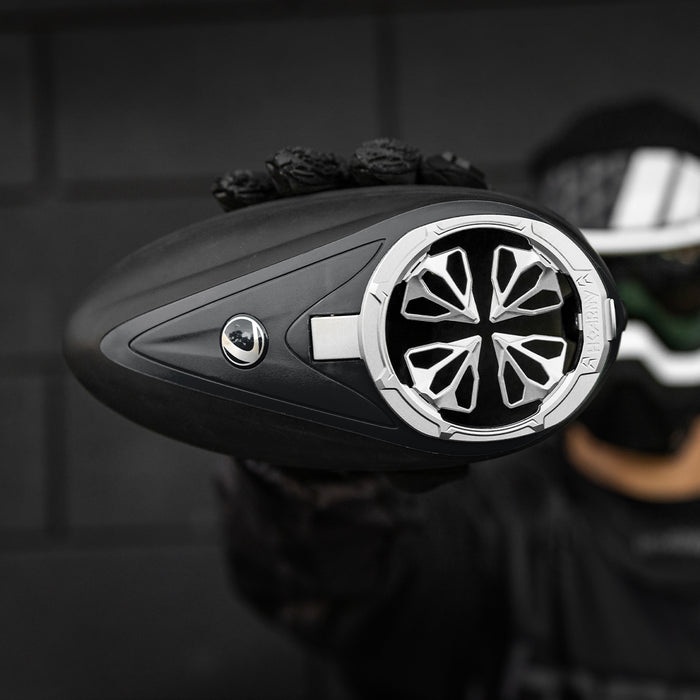 EVO "Rotor LTR" Metal Speed Feed - Silver