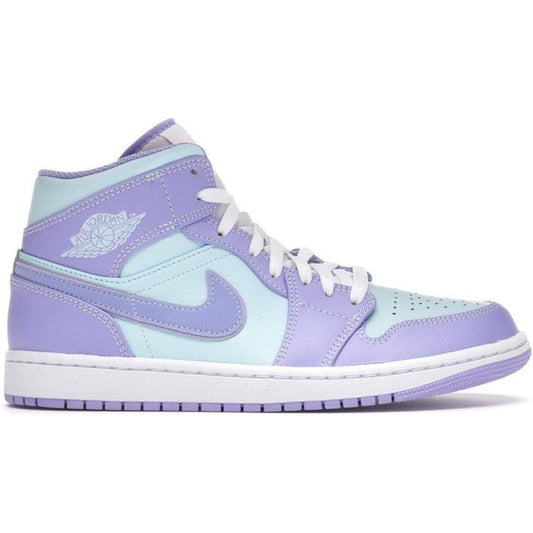 Jordan 1 Mid Purple Aqua
