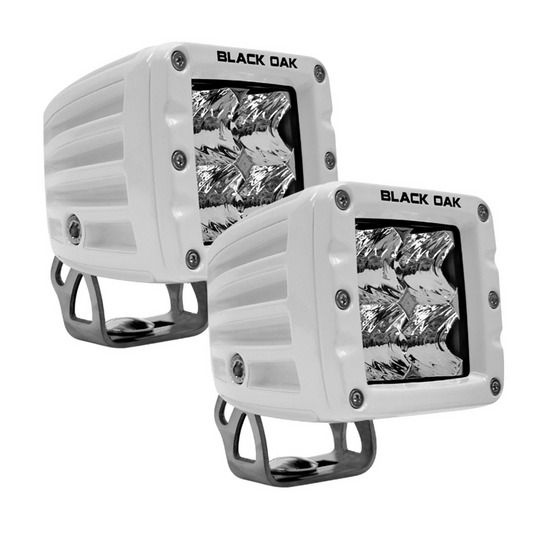 2 Inch  Marine LED Pod Light [Pair] - Pro Series 3.0 - Spot or Flood (40W)