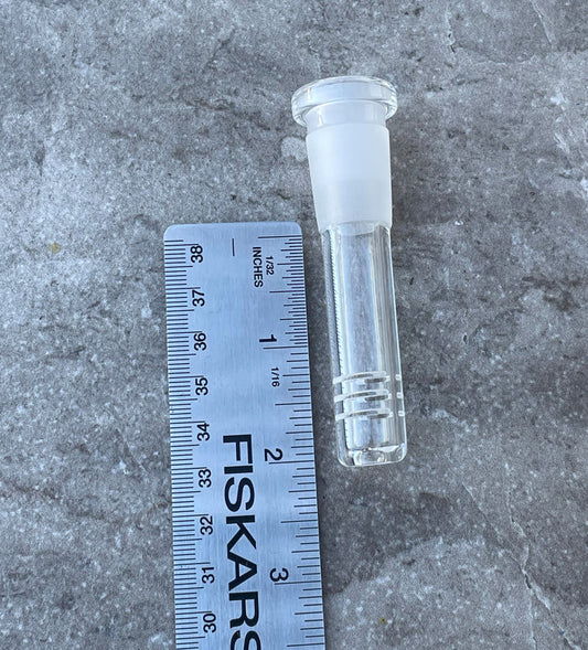 2" Length - Thick 6 Cuts Scientific Downstem Diffuser 14mm To 18mm