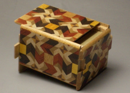 2 Sun 10 Step Kirichigai Japanese Puzzle Box