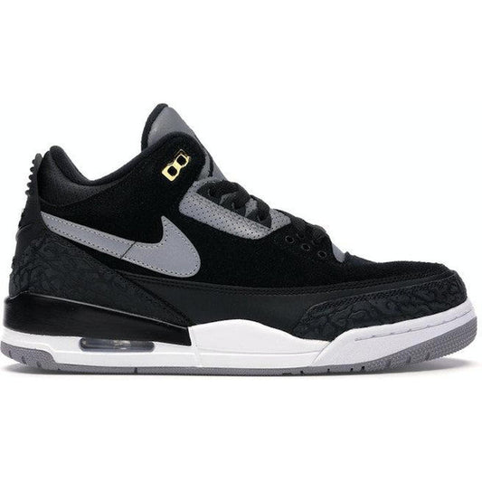 Jordan 3 Retro Tinker Black Cement Gold