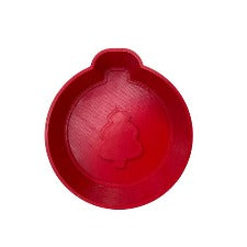 3D Printed One Piece Ornament with Tree Bath Bomb Mold