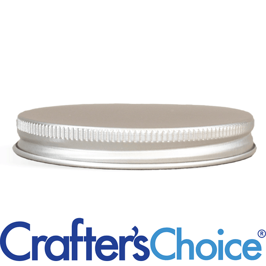 70/400 Silver Metal Basic Top Cap - Foam Liner