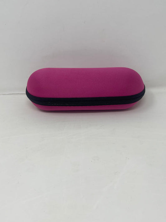 9" Padded Zip Pouch in a Protective Hard Case for Pipe Storage - Pink