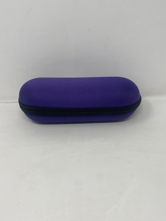 9" Padded Zip Pouch in a Protective Hard Case for Pipe Storage - Purple