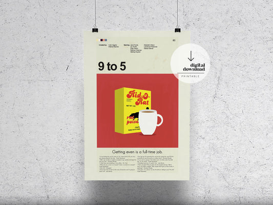 9 to 5 | DIGITAL ARTWORK DOWNLOAD