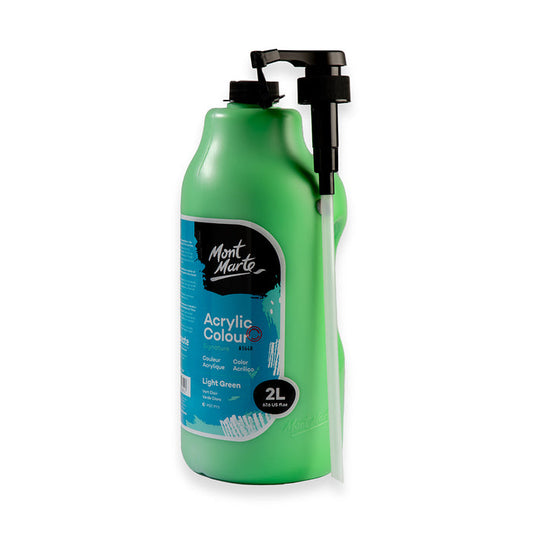 Acrylic Colour Paint Signature 2L (67.6 US fl.oz) Bottle – Light Green