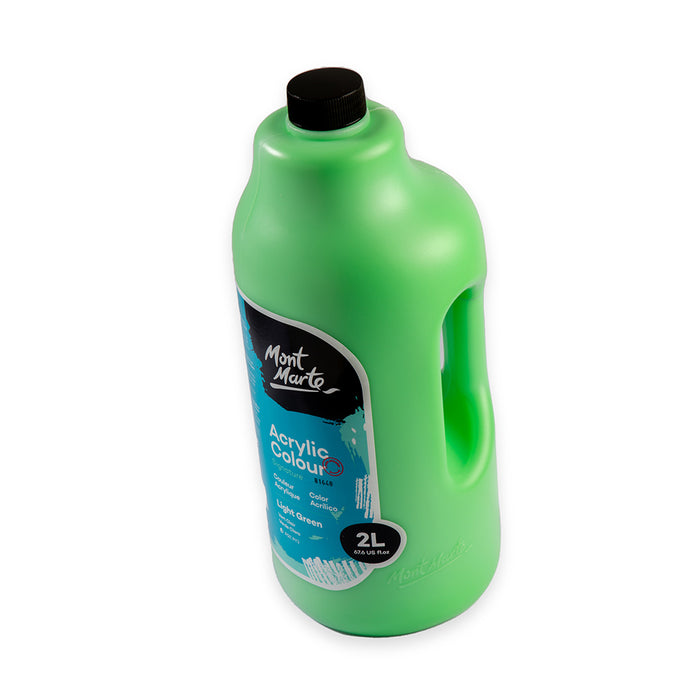 Acrylic Colour Paint Signature 2L (67.6 US fl.oz) Bottle – Light Green