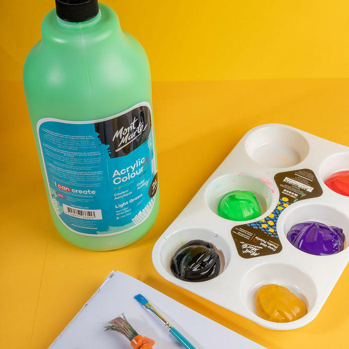 Acrylic Colour Paint Signature 2L (67.6 US fl.oz) Bottle – Light Green
