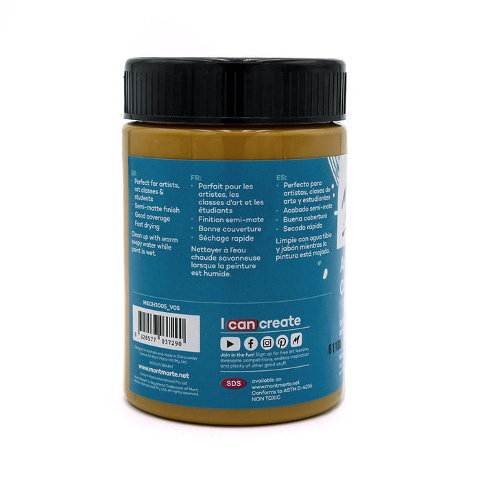 Acrylic Colour Paint Signature 300ml (10.1 US fl.oz) - Yellow Ochre