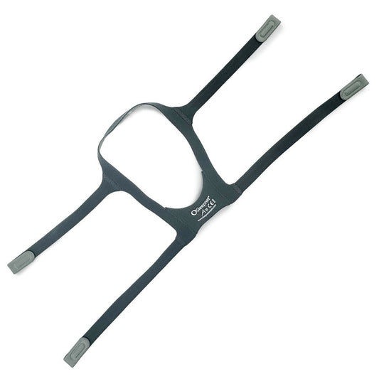 CPAP Headgear on White Background