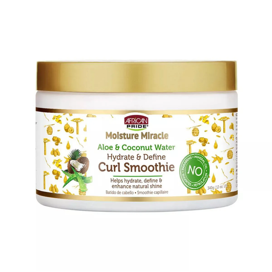 AFRICAN PRIDE Moisture Miracle Curl Smoothie 12oz