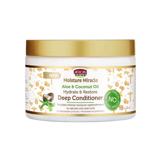 AFRICAN PRIDE Moisture Miracle Deep Conditioner 12oz
