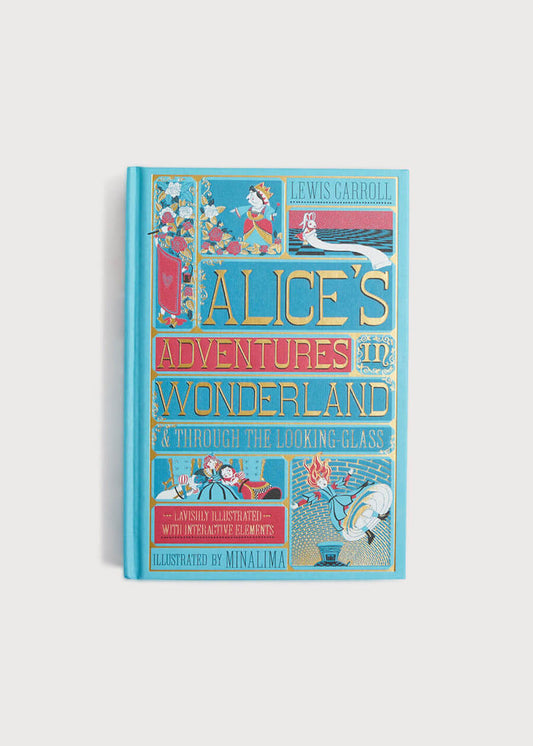 Alice's Adventures In Wonderland & Through The Looking Glass Book BOOKS from Pepa London