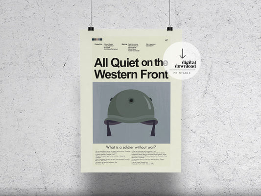 All Quiet on the Western Front | DIGITAL ARTWORK DOWNLOAD