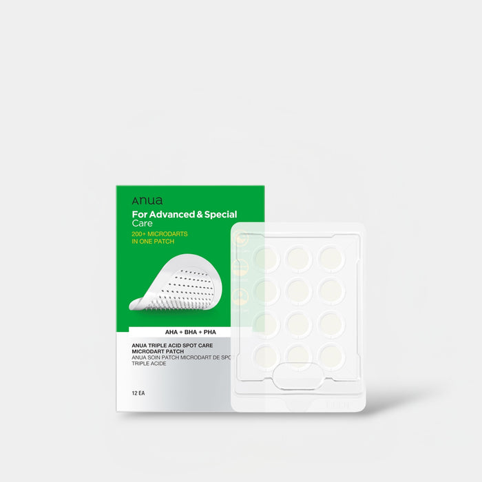 Anua Triple Acid Spot Care Microdart Patch (12 Patches) رقعة أنوا تريبل أسيد للعناية بالبقع