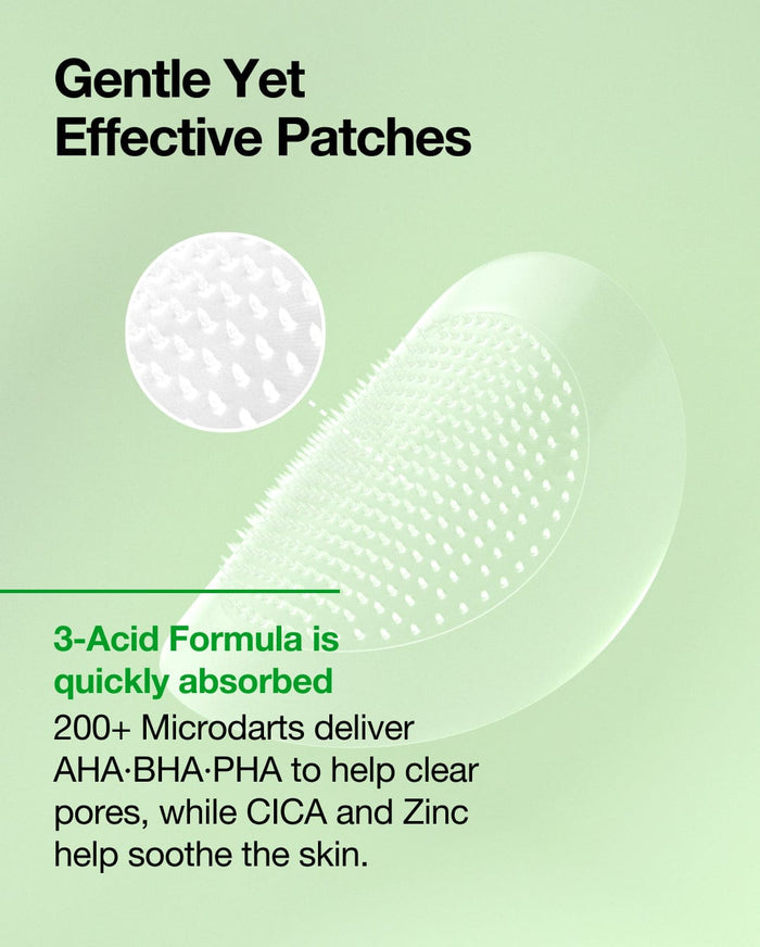 Anua Triple Acid Spot Care Microdart Patch (12 Patches) رقعة أنوا تريبل أسيد للعناية بالبقع - Princess Cosmetics Qatar