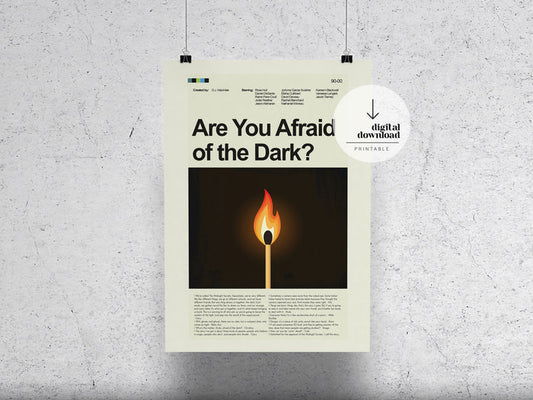 Are You Afraid of the Dark? | DIGITAL ARTWORK DOWNLOAD