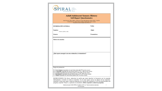 ASH: Self Report (Español)