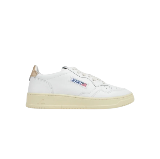 Autry Medalist Low Women - Leat/Leat Wht/Gold