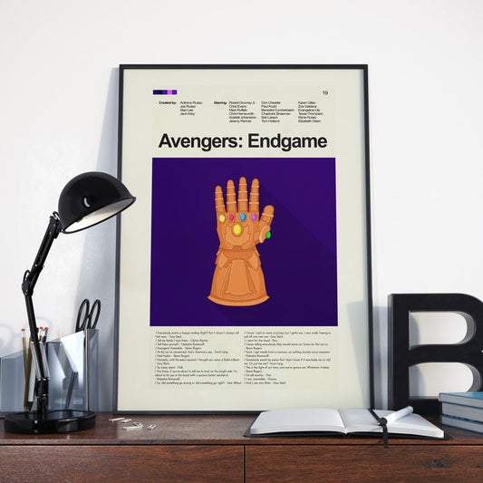 Avengers: Endgame - Infinity Gauntlet | 12"x18" or 18"x24" Print only