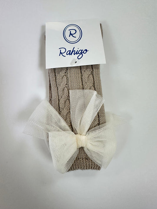 AW Rahigo Soft Beige  Socks Girls