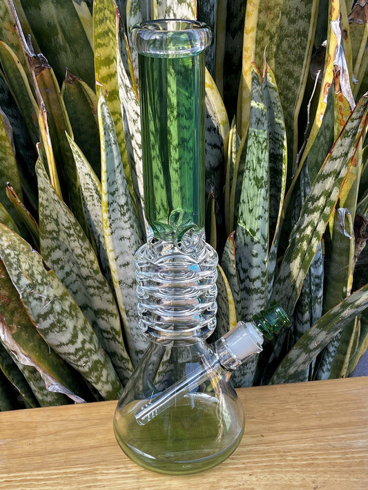 Awesome Great 16" Thick Glass Beaker Best Bong Ice catchers 14mm Bowl