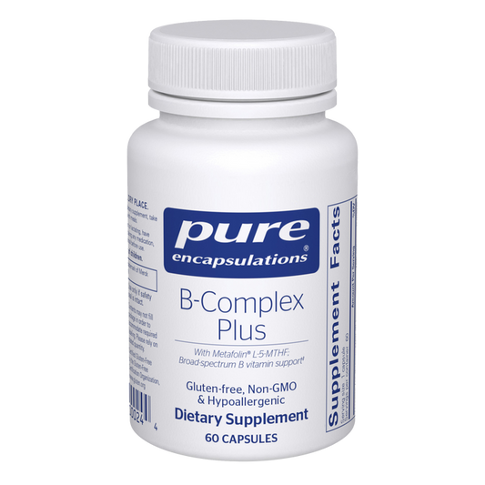 B-Complex Plus 60 Capsules by Pure Encapsulations