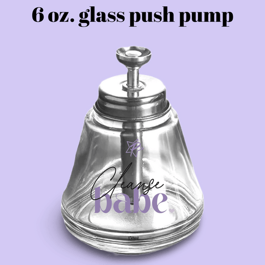 Babe - Cleanse Glass Push Pump-Profiles-Gel Essentialz