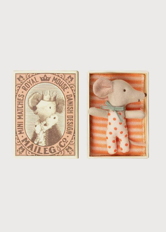 Baby Girl Mouse in Box TOYS from Pepa London