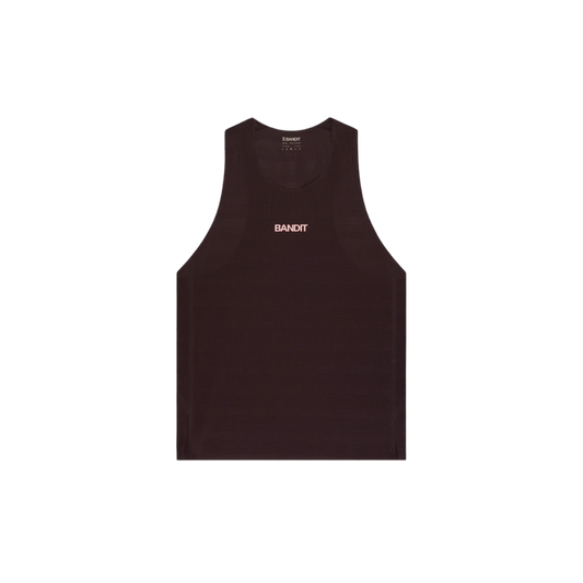 Bandit Men's CoolGrid™ Training Singlet with Flopack™ - Espresso