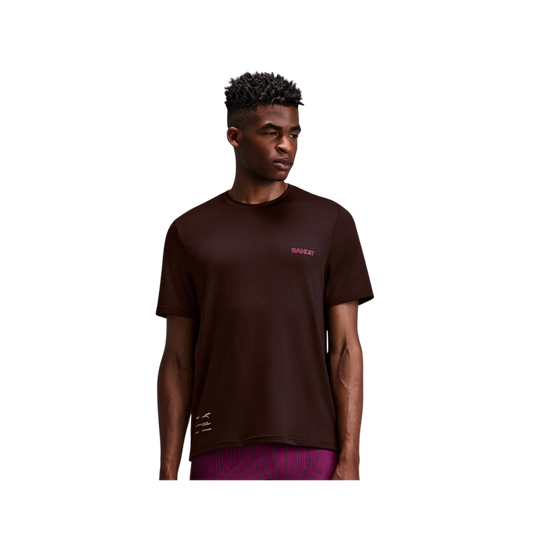 Bandit Men's Micromesh™ Short Sleeve Run Tee - Espresso