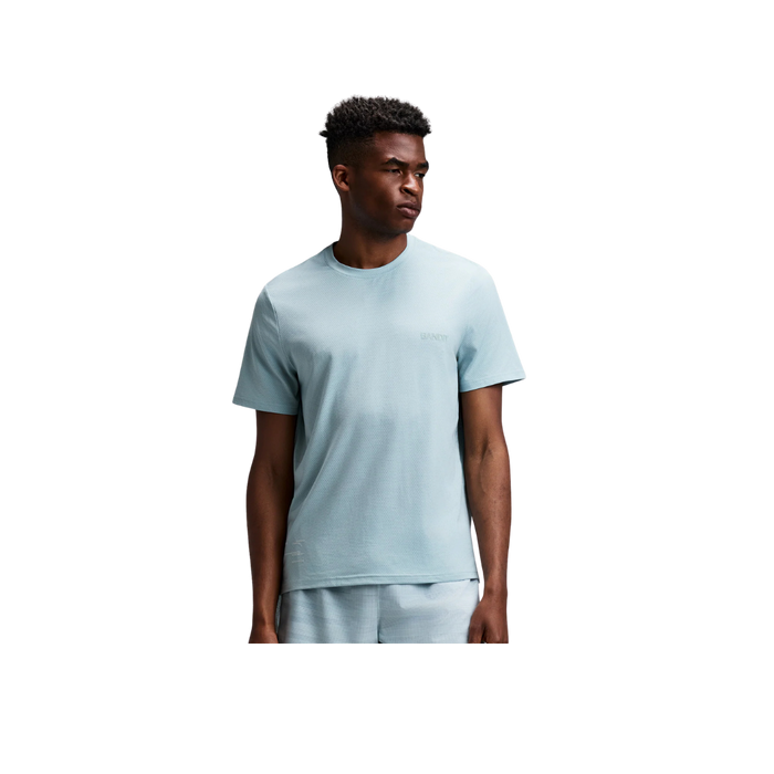 Bandit Men's Micromesh™ Short Sleeve Run Tee - Lagoon