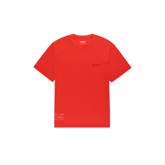 Bandit Men's Micromesh™ Short Sleeve Run Tee - Poppy