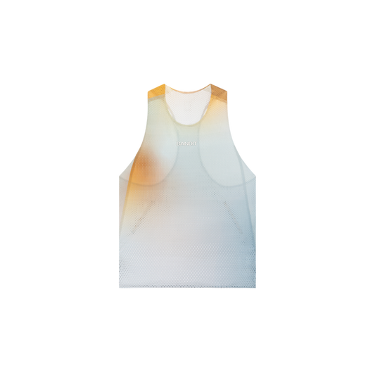 Bandit Men's Shredder™ Race Singlet with Flopack™ Lagoon Multi