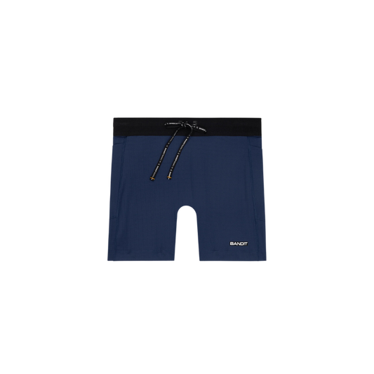 Bandit W Gridlock 5" Compression Short NY Navy