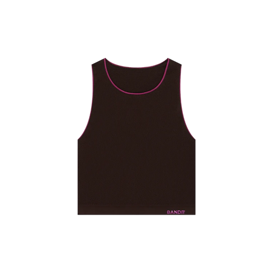 Bandit Women's StretchKnit™ Pop Stitch™ Run Tank - Espresso