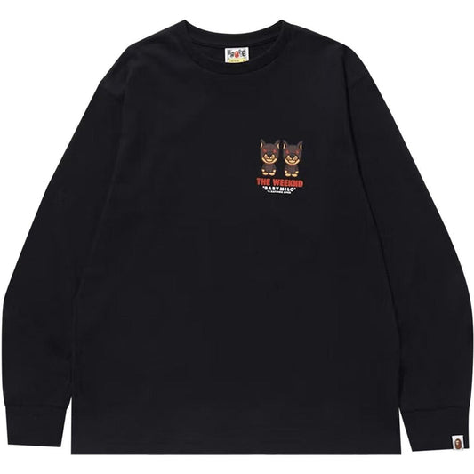 BAPE x XO The Weeknd Long Sleeve Tee