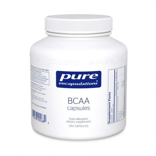 BCAA 250 capsules by Pure Encapsulations
