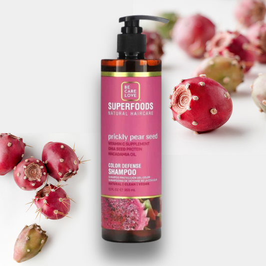 Be Care Love - Superfoods - Color Defense Shampoo, Prickly Pear Seed - 355 ml