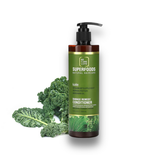 Be Care Love - Superfoods - Natural Haircare, Damage Remedy Conditioner, Kale - 355 ml.