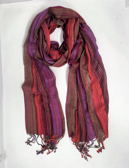 Beautiful Muted Colors - Shear & Lightweight Fashion Scarf