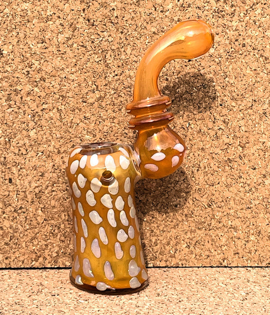Beautiful Thick Glass Elegant 7" Bubbler