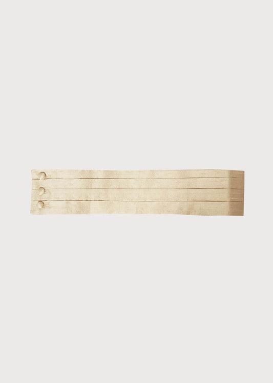 Beige Silk Pageboy Cummerbund BELTS from Pepa London