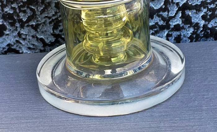 Best 10" Thick Fumed Glass Rig Shower Perc 14mm Male Bowl