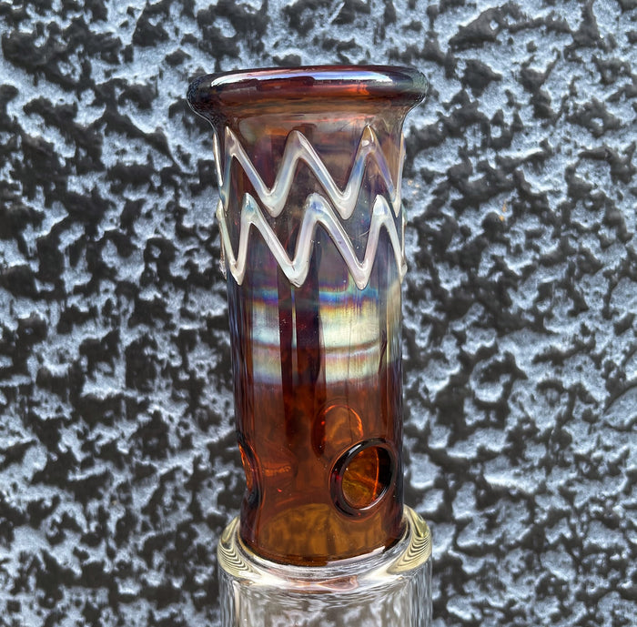 Best 11.5" Thick Glass Bong Ice Catcher 14mm Male Thick Glass Diamond Bowl