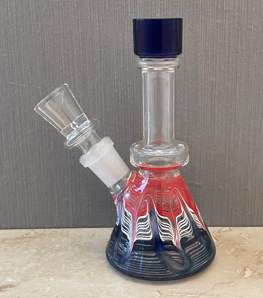 Best 5" Thick Glass Beaker Bong 14mm Male Bowl