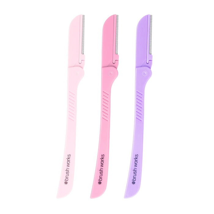 Brushworks - Precision Eyebrow Razors (Øjenbrynsskraber)