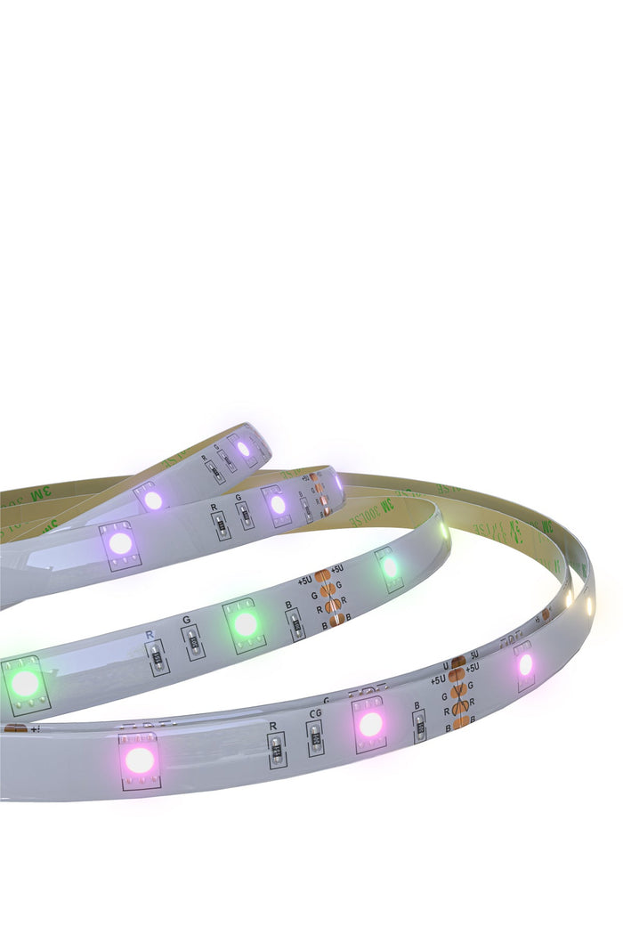 Calex Battery LED Strip - 2m - RGB - incl. controller